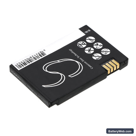Motorola PEBL U6 Replacement Battery, 3.7V, 710mAh, Li-ion 3