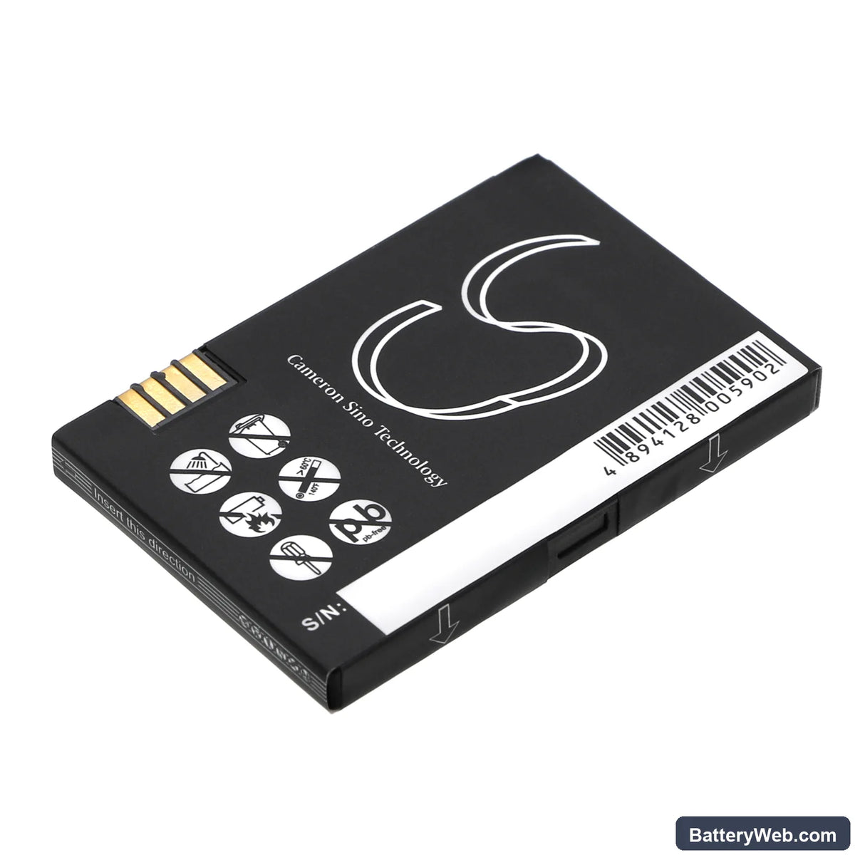 Motorola PEBL U6 Replacement Battery, 3.7V, 710mAh, Li-ion 4