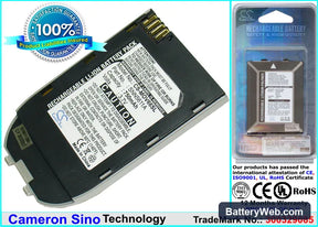 Motorola V66 Replacement Battery, 3.7V, 750mAh, Li-ion 1