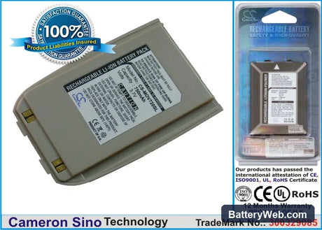 Motorola V720 Replacement Battery, 3.7V, 750mAh, Li-ion 1