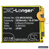 Motorola Moto X5 Replacement Battery, 3.85V, 2850mAh, Li-Polymer 3