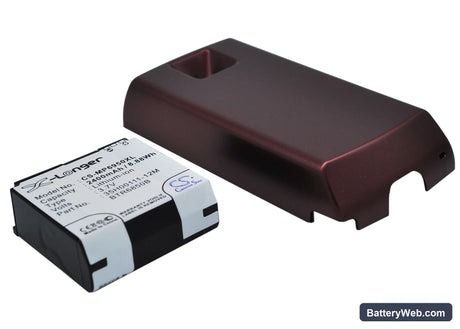 Sprint Diamond Pro Replacement Battery, 3.7V, 2400mAh, Li-ion 1