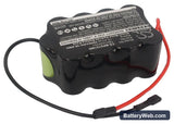 Medtronic Primedic DEFI-B Replacement Battery, 14.4V, 2000mAh, Ni-MH 2