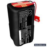 Physio-Control Lifepak 9 Replacement Battery, 16V, 2500mAh, Sealed Lead Acid 3