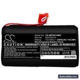 Physio-Control Lifepak 9 Replacement Battery, 16V, 2500mAh, Sealed Lead Acid 5