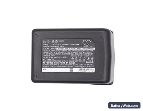 MAX Rebar PJRC160 Replacement Battery, 25.2V, 4000mAh, Li-ion 5