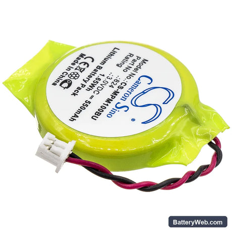 VeriFone VX600BT Replacement Battery, 3V, 550mAh, Lithium 2