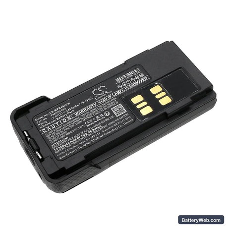 Motorola XPR3300 Replacement Battery, 7.4V, 2450mAh, Li-ion 1