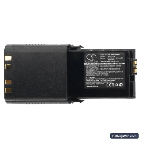Motorola APX7000 Replacement Battery, 7.4V, 4600mAh, Li-ion 5
