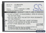 Motorola QA30 Replacement Battery, 3.7V, 930mAh, Li-ion 5