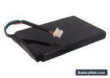 Magellan RoadMate 1200 (3 wires) Replacement Battery, 3.7V, 1100mAh, Li-ion 3