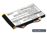 Magellan RoadMate 1212 Replacement Battery, 3.7V, 1100mAh, Li-Polymer 2
