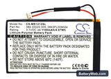 Magellan RoadMate 1212 Replacement Battery, 3.7V, 1100mAh, Li-Polymer 5