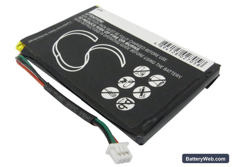 Magellan RoadMate 1400 Replacement Battery, 3.7V, 1300mAh, Li-Polymer 4
