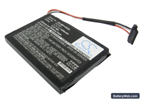 Magellan RoadMate 1440 Replacement Battery, 3.7V, 1100mAh, Li-ion 1