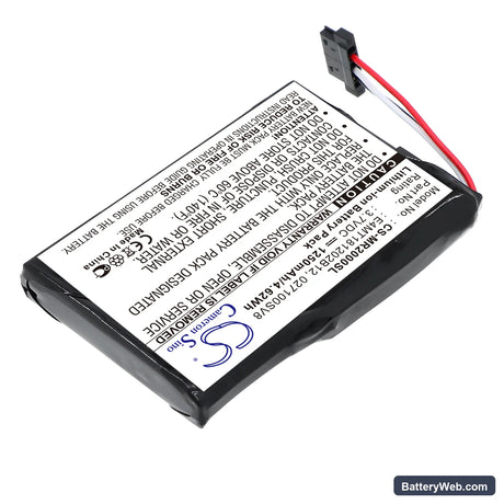 Magellan RoadMate 2000 Replacement Battery, 3.7V, 1250mAh, Li-ion 2