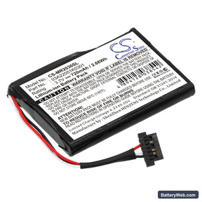 Magellan RoadMate 2035 Replacement Battery, 3.7V, 720mAh, Li-ion 1