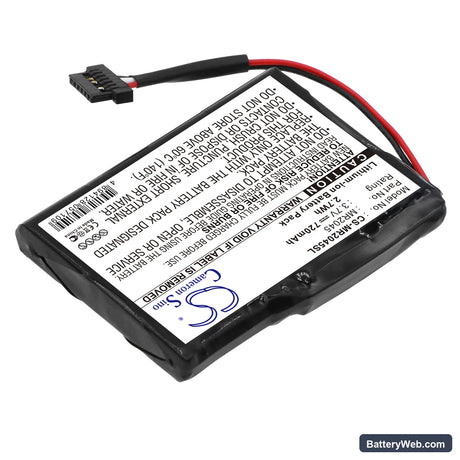 Magellan RoadMate 2145T-LM Replacement Battery, 3.7V, 720mAh, Li-ion 2