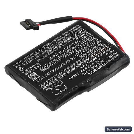 Becker Ready 50 Replacement Battery, 3.7V, 720mAh, Li-ion 2