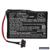 Becker Ready 50 Replacement Battery, 3.7V, 720mAh, Li-ion 3