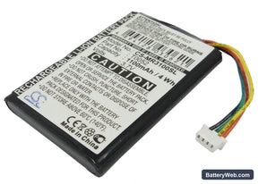 Magellan Maestro 3000 Replacement Battery, 3.7V, 1100mAh, Li-ion 1