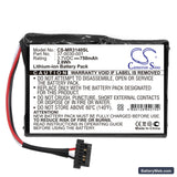 Magellan Maestro 3140 Replacement Battery, 3.7V, 750mAh, Li-ion 3