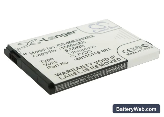 Novatel Wireless MiFi4510L Replacement Battery, 3.7V, 1500mAh, Li-ion 1