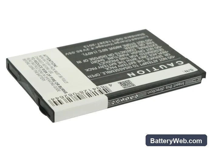 Novatel Wireless MiFi4510L Replacement Battery, 3.7V, 1500mAh, Li-ion 3