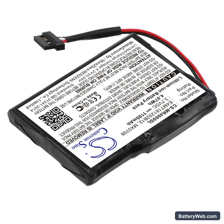 Magellan Maestro 4000 Replacement Battery, 3.7V, 1100mAh, Li-ion 2