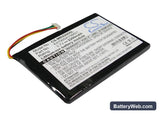 Magellan Maestro 4200 Replacement Battery, 3.7V, 2200mAh, Li-ion 2