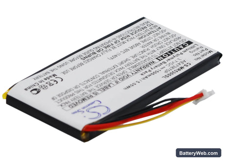 Magellan Maestro 5300 Replacement Battery, 3.7V, 1500mAh, Li-Polymer 3