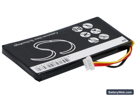 Magellan Maestro 5300 Replacement Battery, 3.7V, 1500mAh, Li-Polymer 4