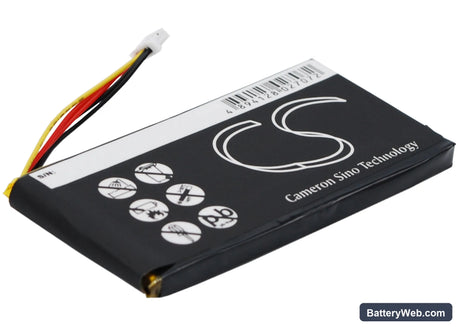 Magellan Maestro 5300 Replacement Battery, 3.7V, 1500mAh, Li-Polymer 5