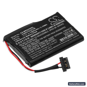 Magellan RoadMate 9250 Replacement Battery, 3.7V, 1000mAh, Li-ion 1