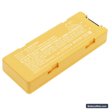 Mindray BeneHeart C Replacement Battery, 12V, 4200mAh, Li-MnO2 1