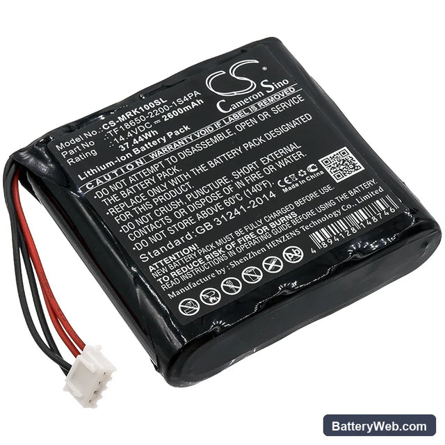 Marshall Kilburn Replacement Battery, 14.4V, 2600mAh, Li-ion 1