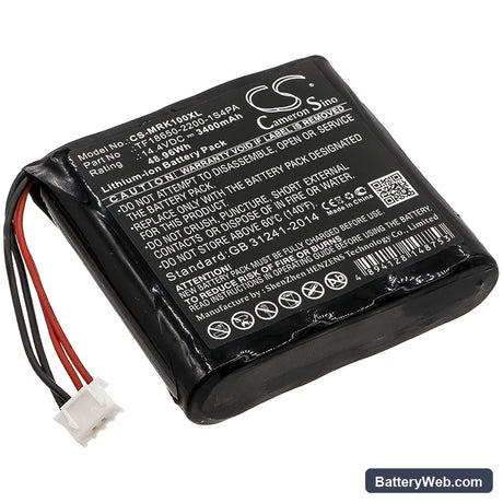 Marshall Kilburn Replacement Battery, 14.4V, 3400mAh, Li-ion 1