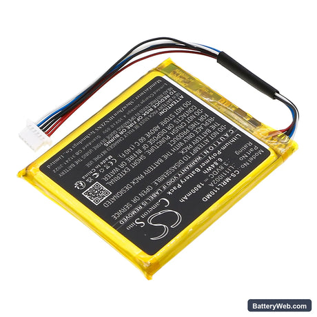 Mindray Replacement Battery, 3.8V, 1800mAh, Li-Polymer 2