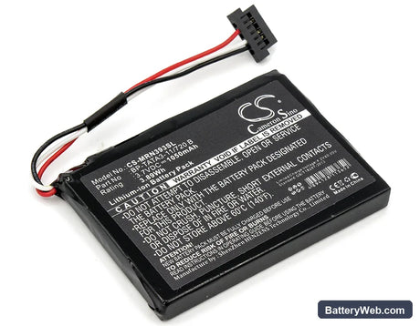 Mio Moov M410 Replacement Battery, 3.7V, 1050mAh, Li-ion 1