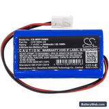 Mindray SP1 Replacement Battery, 7.4V, 3400mAh, Li-ion 3
