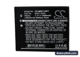 3M MPro 110 Micro Projector Replacement Battery, 3.7V, 1050mAh, Li-ion 5