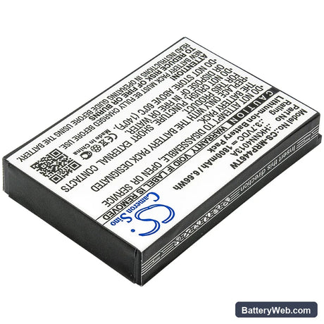 Motorola CLP1010 Replacement Battery, 3.7V, 1800mAh, Li-ion 2