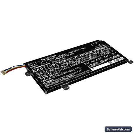 Mechrevo S1 Pro Replacement Battery, 11.4V, 4400mAh, Li-Polymer 1