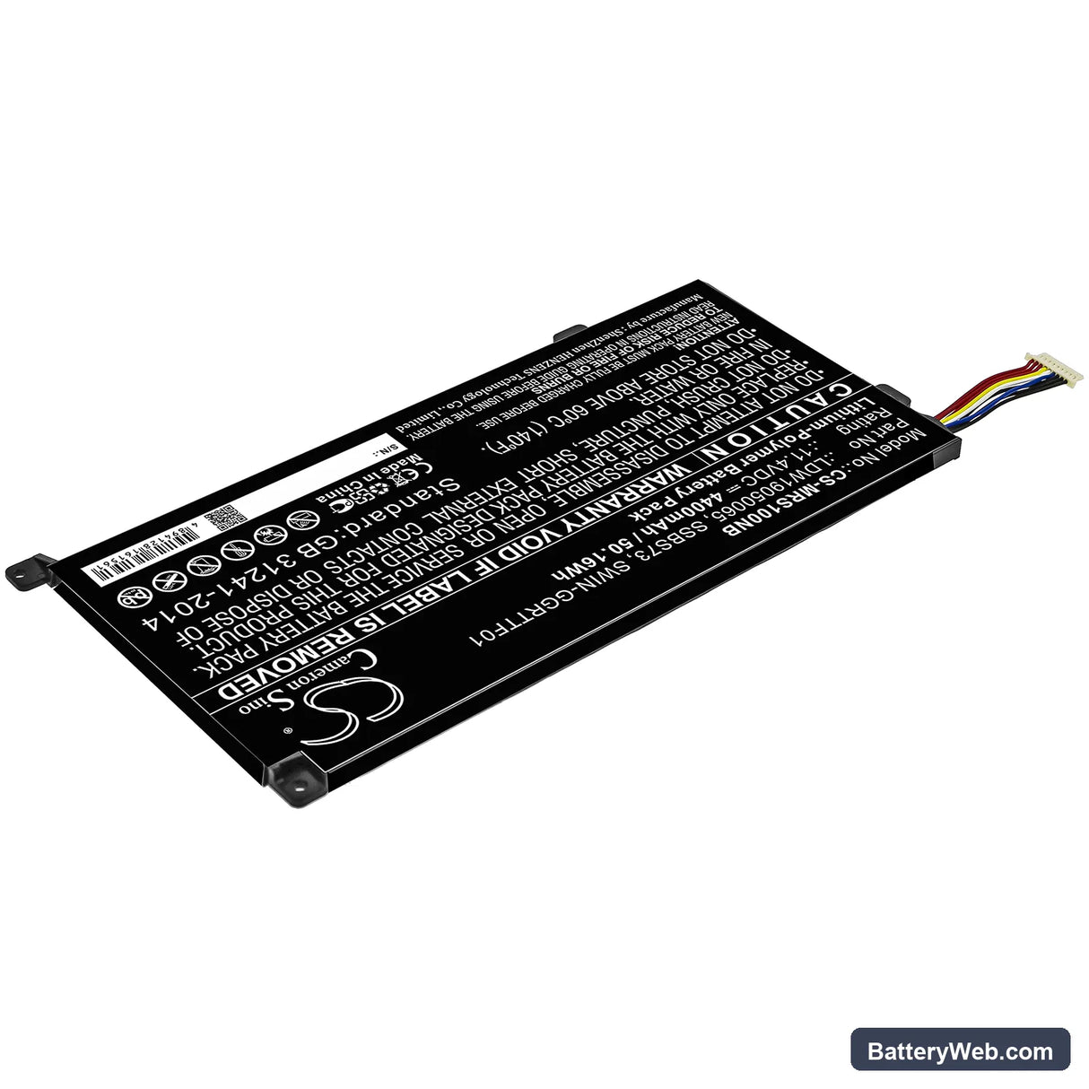 Mechrevo S1 Pro Replacement Battery, 11.4V, 4400mAh, Li-Polymer 2