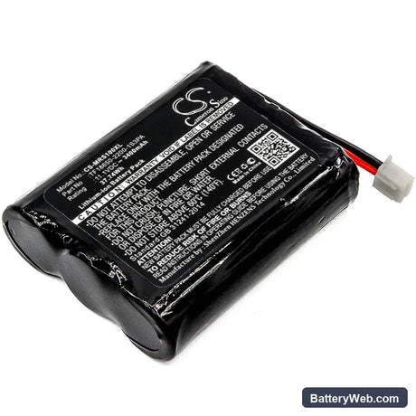 Marshall Stockwell Replacement Battery, 11.1V, 3400mAh, Li-ion 1