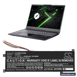 Mechrevo 16 Pro Replacement Battery, 11.55V, 6050mAh, Li-Polymer 1