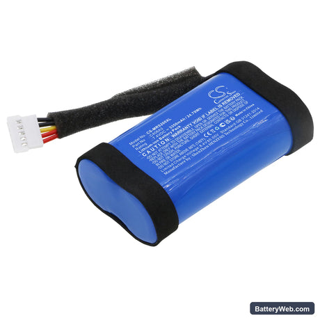 Marshall Stockwell II Replacement Battery, 7.4V, 3350mAh, Li-ion 1