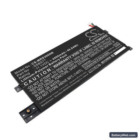 Mechrevo S3 Pro Replacement Battery, 11.1V, 4400mAh, Li-ion 1