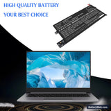 Mechrevo S3 Pro Replacement Battery, 11.1V, 4400mAh, Li-ion 6