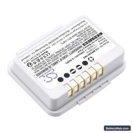 Mindray TMS-6016 Replacement Battery, 3.8V, 1800mAh, Li-ion 2